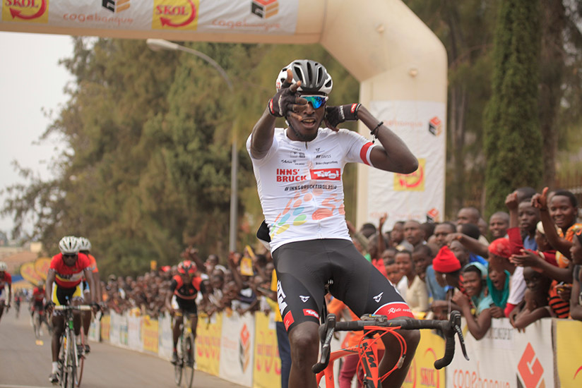 Tour du Rwanda reigning champion Valens Ndayisenga will ride for his Austria-based Tirol Cycling Team. / Sam Ngendahimana