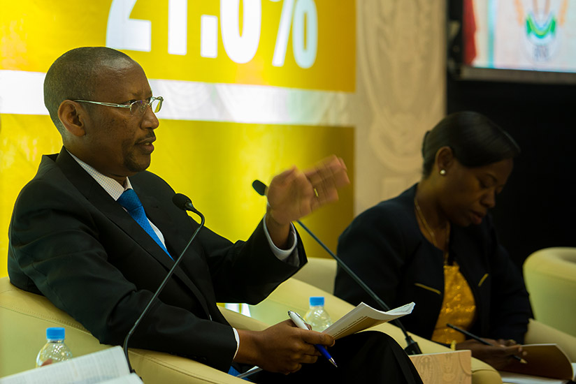 Rwangombwa said the reduction of repo rate in December had several impacts. / Timothy Kisambira