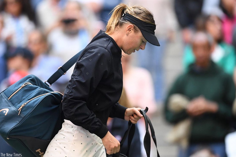 Maria Sharapova comeback grinds to halt as she falls to Anastasija Sevastova. (Net photos)