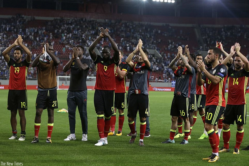 World ranked ninth, Belgium became the sixth team to qualify for the major tournament held by Russia next summer. (Net photos)