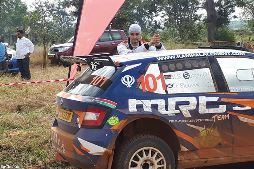 Manvir Baryan tops the ARC standing with 65 points. The Kenyan driver has enlisted for  the Rwanda Mt. Gorilla Rally set for this weekend. Courtesy