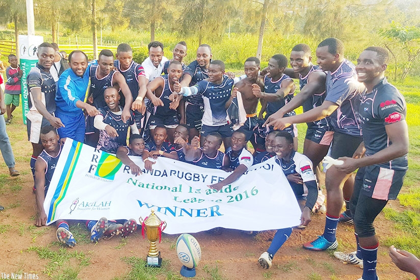 Thousand Hill Rugby Football Club are the national league defending champions. File photo
