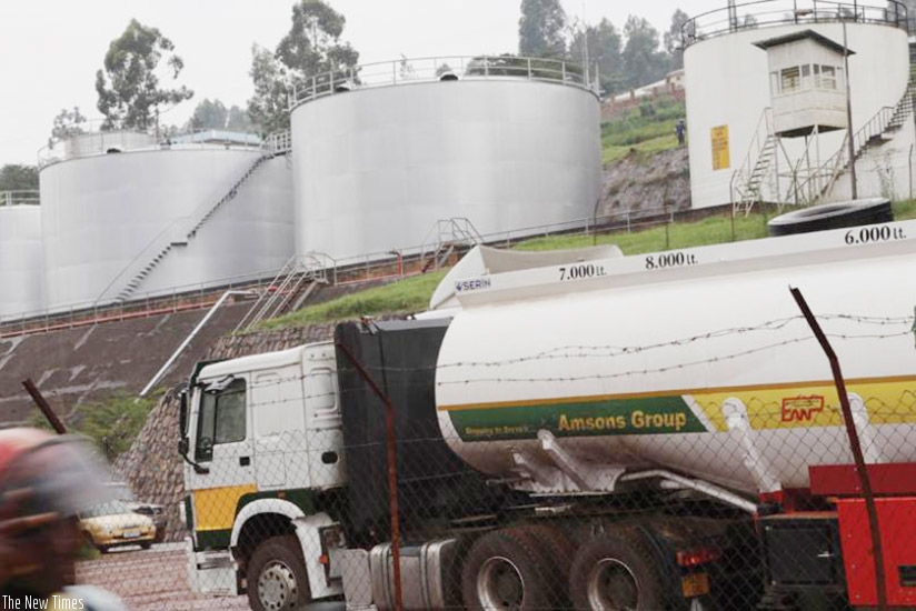 Fuel reserve tanks in Gatsata. File.