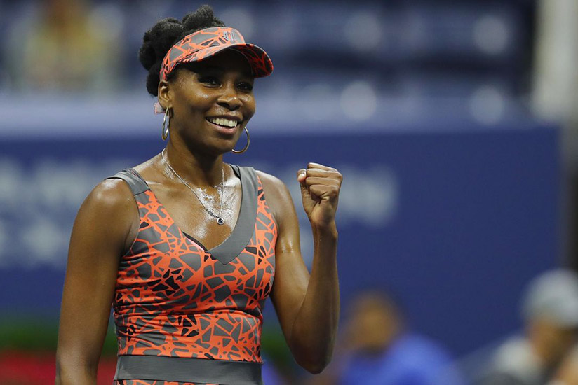 Venus Williams beats Petra Kvitova to reach US Open semis. / Internet photo