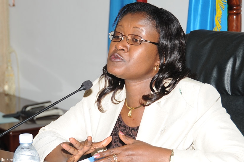 Mukaruliza speaks during a past event. File.