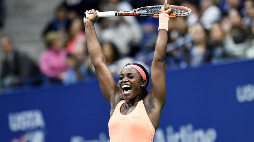 Sloane Stephens stuns Venus Williams to reach maiden Grand Slam final. / Internet photo