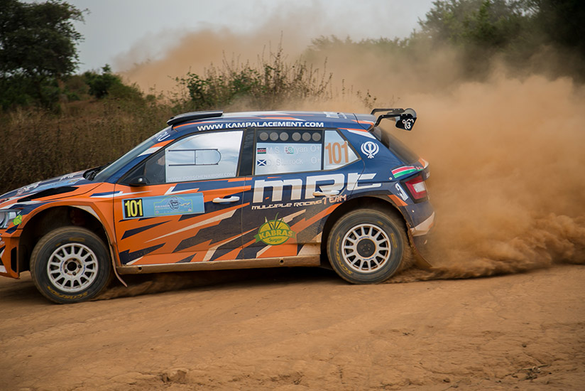 Manvir registered the fastest times in all competitive stages during the two-day rally to finish ahead of former Rwanda national champion Giancarlo Davite. / Faustin Niyigena