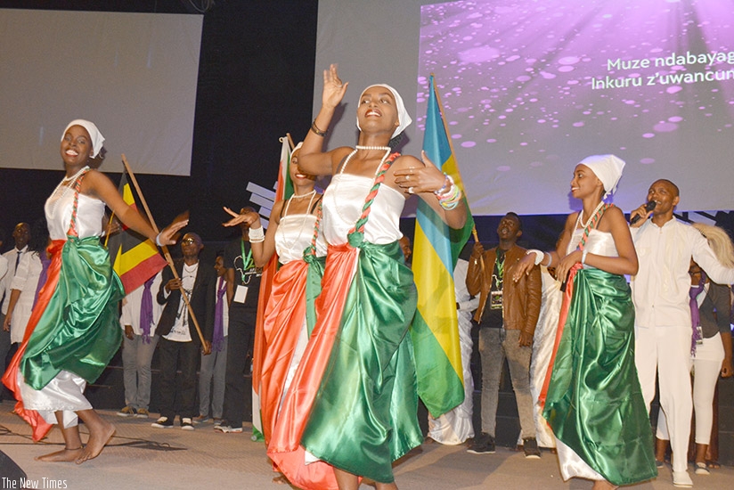 Heavenly Melodies Burundi also performed.(Photos by Frederic Byumvuhore)