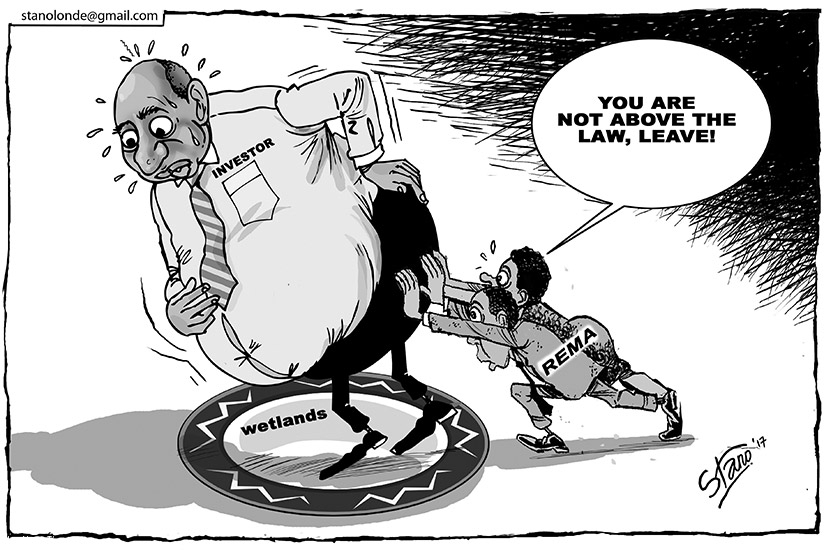 A warehouse belonging to a Turkish company, a corn miller and a church, all located in Kacyiru Sector of Gasabo District in Kigali, were the first facilities to be closed down Wedn....