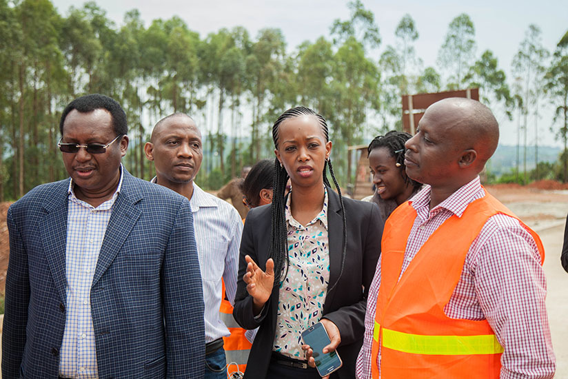 L-R: Bosco Rusagara, the Director of Infrastructure and Transport at the East Africa Business Council, TMEA Rwanda Country Director Patience Mutesi and Moses Sabiiti, TMEA Uganda C....