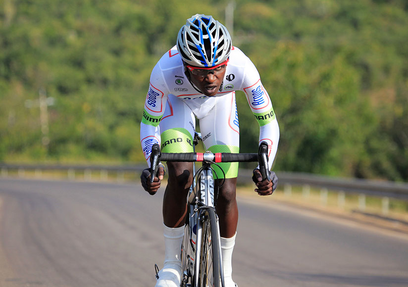 Youngster Samuel Hakiruwizeye was Rwanda's best rider coming 8th in general classification in Tour de Cote d'Ivoire. (Sam Ngendahimana)