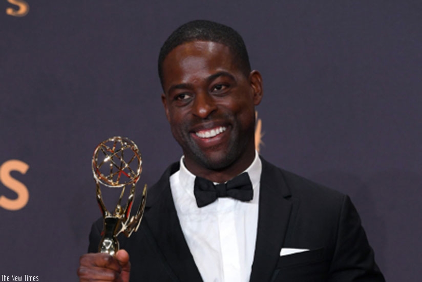 Sterling K. Brown won the Emmy Award for his performance as Randall Pearson on NBC's This Is Us (Net photos)