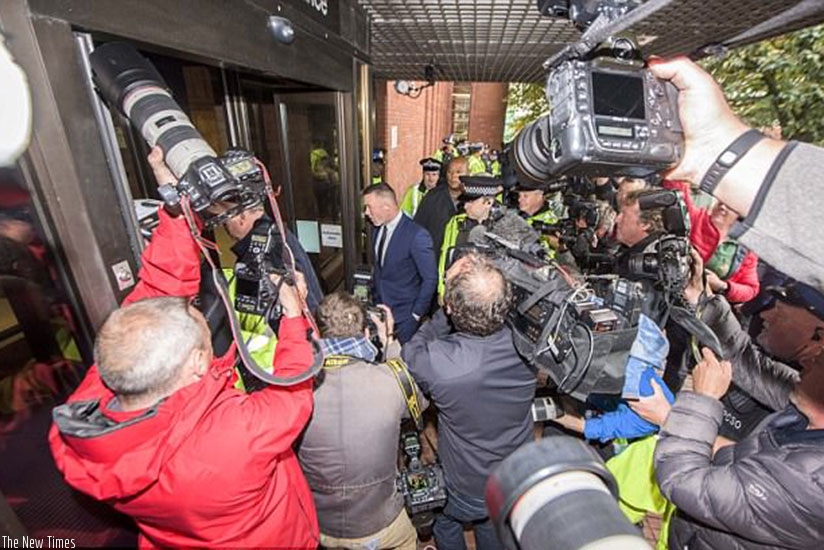 Former England captain Wayne Rooney pleaded guilty to a drink driving charge today. (Net photo)