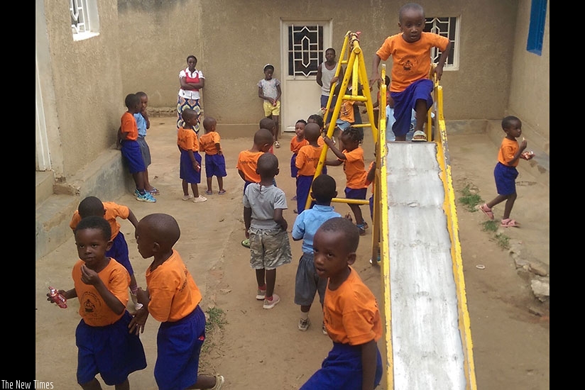 Playing is good for a healthy body, a sharp mind and it promotes friendship.  (Dennis Agaba)