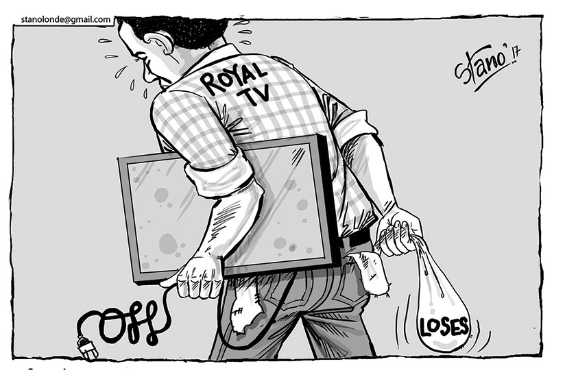 Royal TV has folded citing financial difficulties.