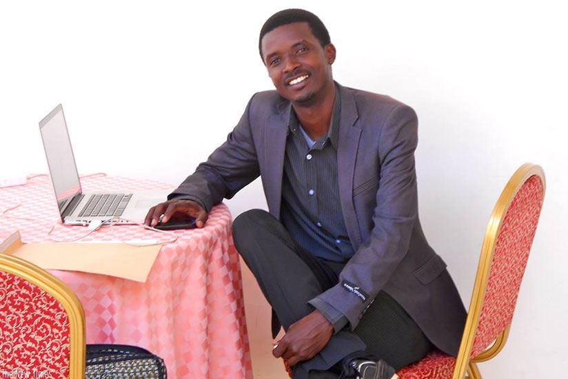 Celestin Ntawirema is the founder of Rwanda Cultural Fashion Show. File.