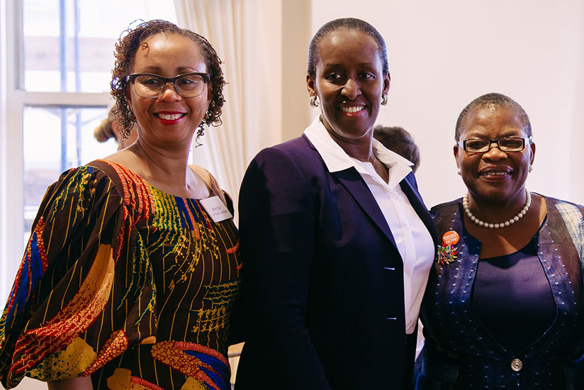 The First Lady Jeannette Kagame joined some of the invitees for the Global First Ladies Alliance, which was held on the margins of UNGA. (Courtesy)