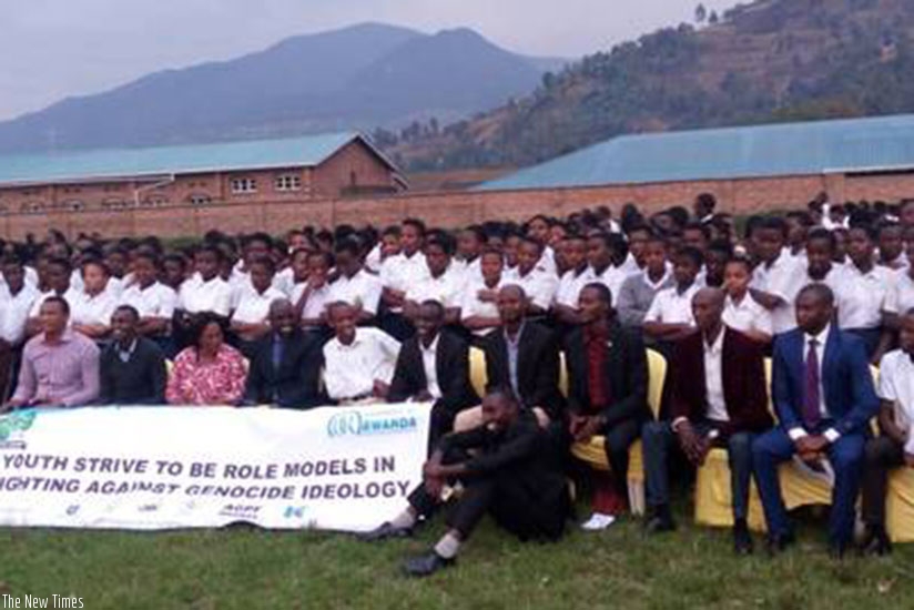 Members of  Imbonizarwo association say they are committed to the fight against Genocide. File.