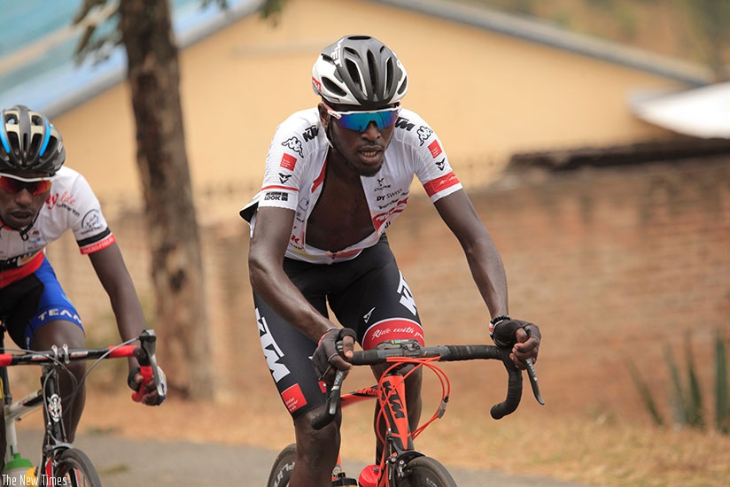 Valens Ndayisenga will lead a six-man Team Rwanda that includes the 2015 Tour du Rwanda winner Jean Bosco Nsengimana. / Sam Ngendahimana