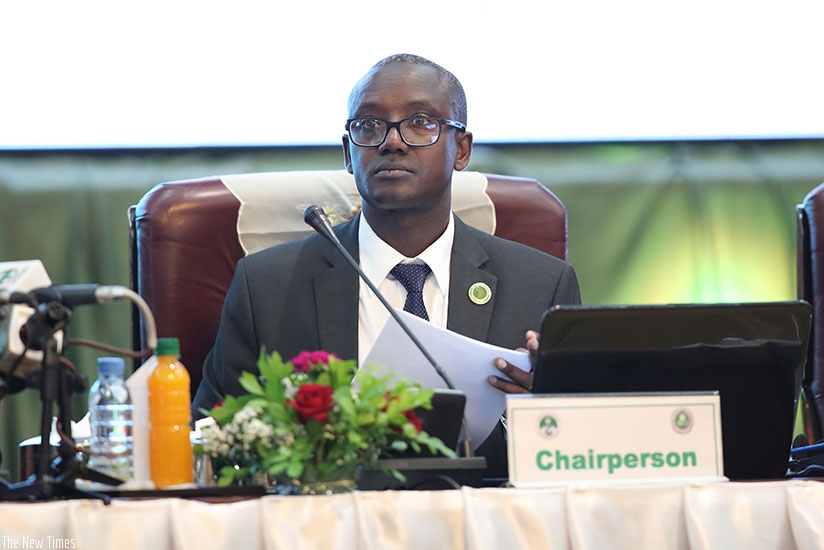 Brig. Gen. Joseph Nzabamwita is the outgoing Chairperson of CISSA. / Martin Lejeune