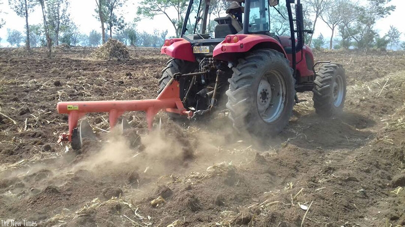 Bugesera prison at fore front of efforts to increase maize production through agriculture mechanisation. / Courtesy