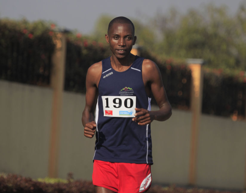 Rwanda's long distance runner Athlete Felicien Muhitira won this year's 98th edition of Sedan-Charleville race in France on Sunday. / Sam Ngendahimana