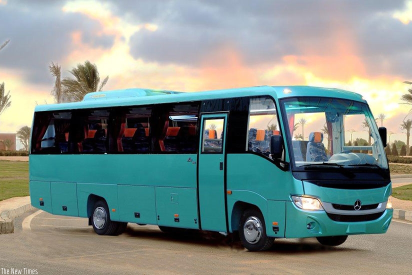 One of the MCV buses distributed by Akagera Motors. The buses provide for comfort and luxury travel.  (Courtesy)