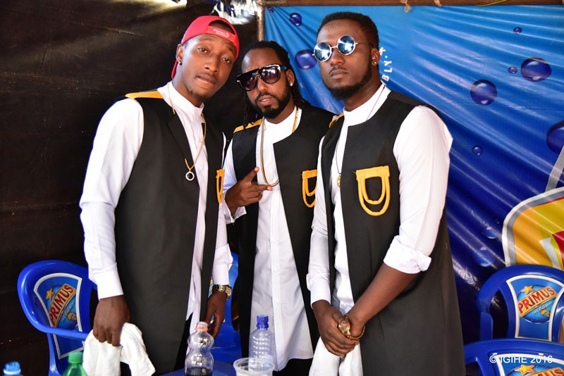 Urban Boys' trio of (L-R) Nizzo, Humble Jizzo and Safi Madiba. / File