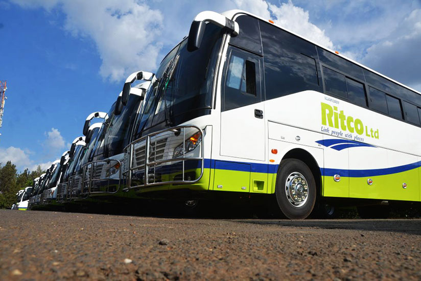 RITCO buses at their unveiling in February. / File
