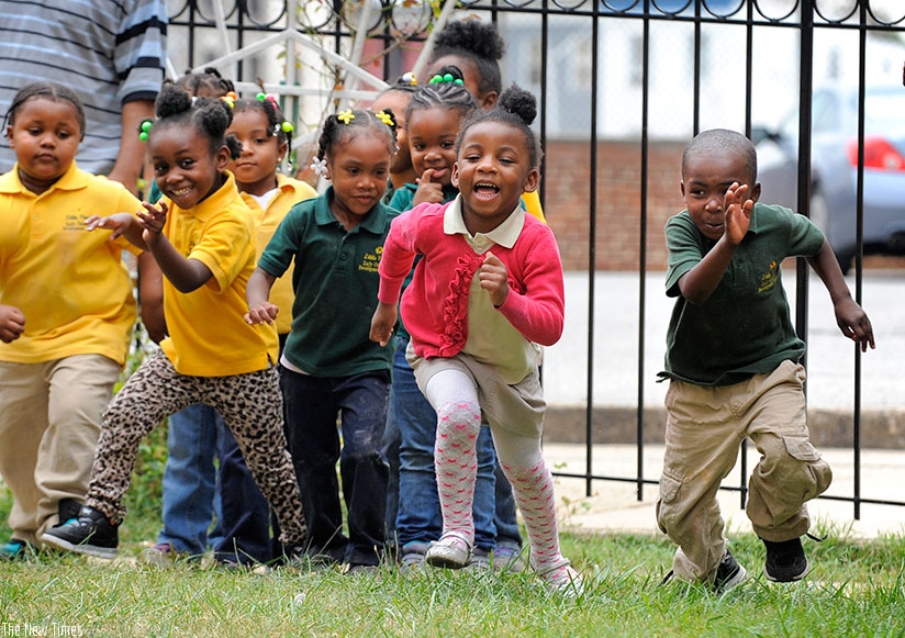 Children playing together. Such activities promote good values and morals in children.  (Net photo)