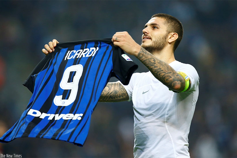 Skipper Mauro Icardi strikes late after controversial penalty completes hat trick and fires Inter past bitter rivals. Net photo