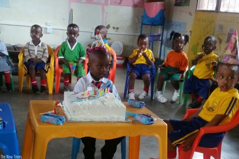 Celebrating a birthday at school is always fun and exciting. An ideal child loves sharing. (Dennis Agaba)