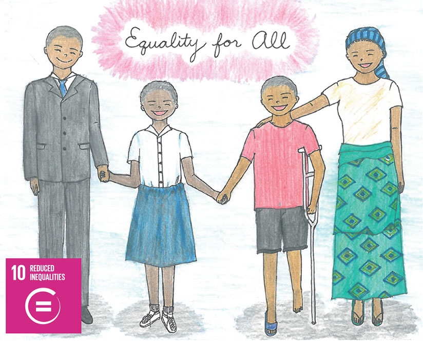 Give us your best examples of what equality means to you! How can you help everyone be equal? rnrn