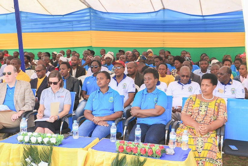 Health officials during the closing of MCH Week.