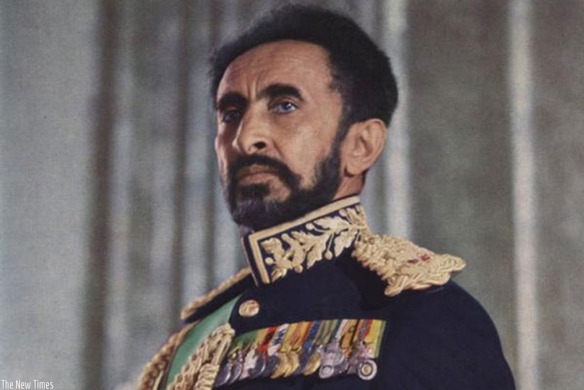 Haile Selassie.