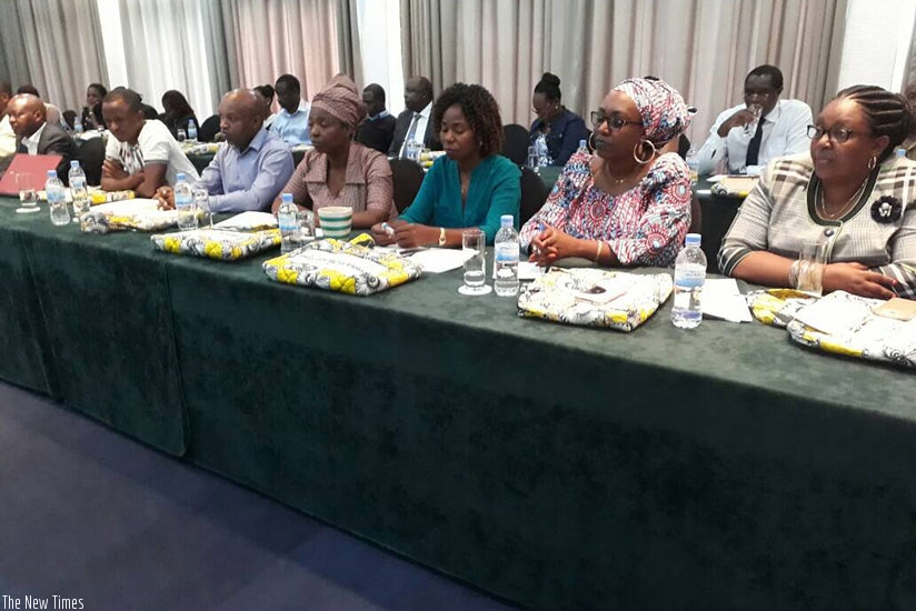 Some of the officials that attended the Mental Health Day event.