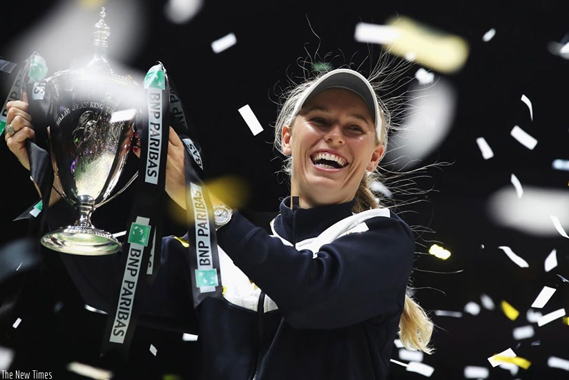 Caroline Wozniacki wins epic battle against Venus Williams to claim WTA Finals title. (Net photo)