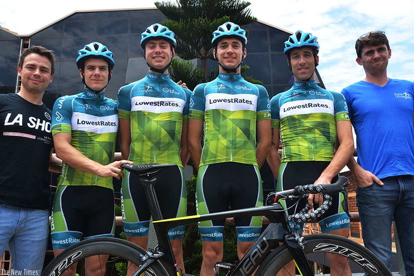 Canadian team LowestRates cycling team will be among many teams that will participate in Tour du Rwanda 2017. (Sam Ngendahimana)