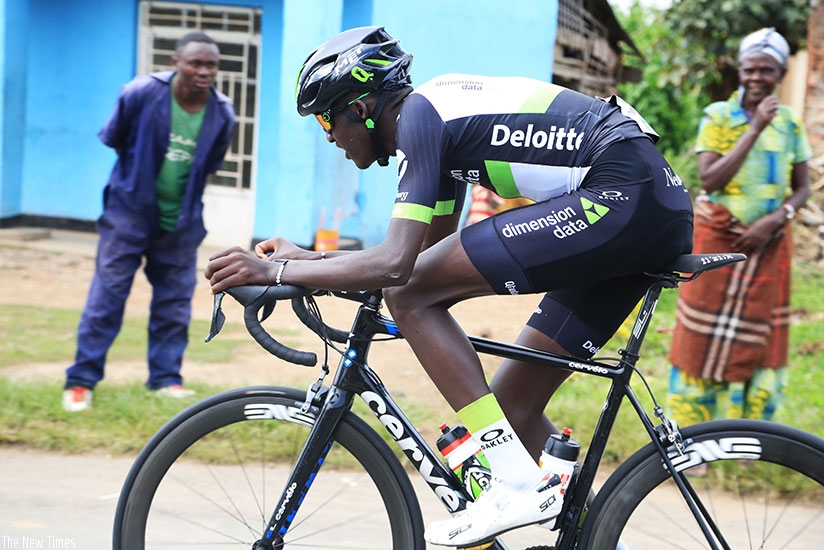 The best climber of Tour du Rwanda 2016 Samuel Mugisha will ride for Dimension Data during the upcoming Tour du Rwanda 2017. (Samuel Ngendahimana)