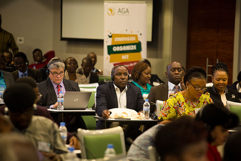 Participants at the meeting in Kigali, yesterday. / Timothy Kisambira