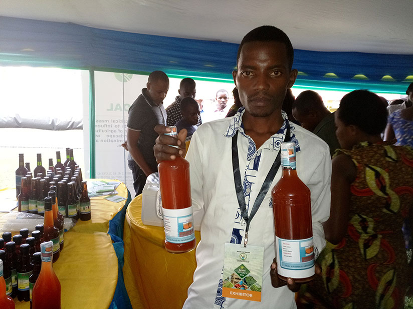 Musanze's Jean Paul Ntezimana makes wine from sweet potatoes. Innovators like him need to be supported. / File