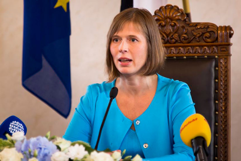President Kaljulaid is expected in the country today. / Courtesy