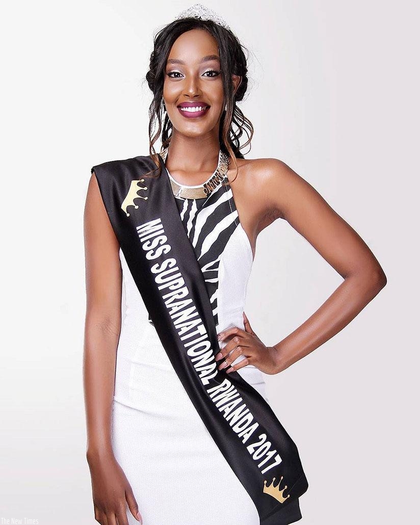 Habiba Ingabire has appealed to Rwandans to vote her and win the Miss Supranational title. (Courtesy photos)rn