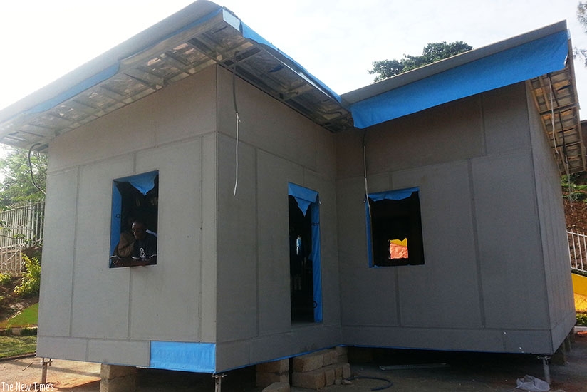 This low-cost house  made by STRAWTEC from prefabricated materials could be one of the attractions at the annual rnMade-in-Rwanda expo. The firm uses rice and maize stalks to make ....