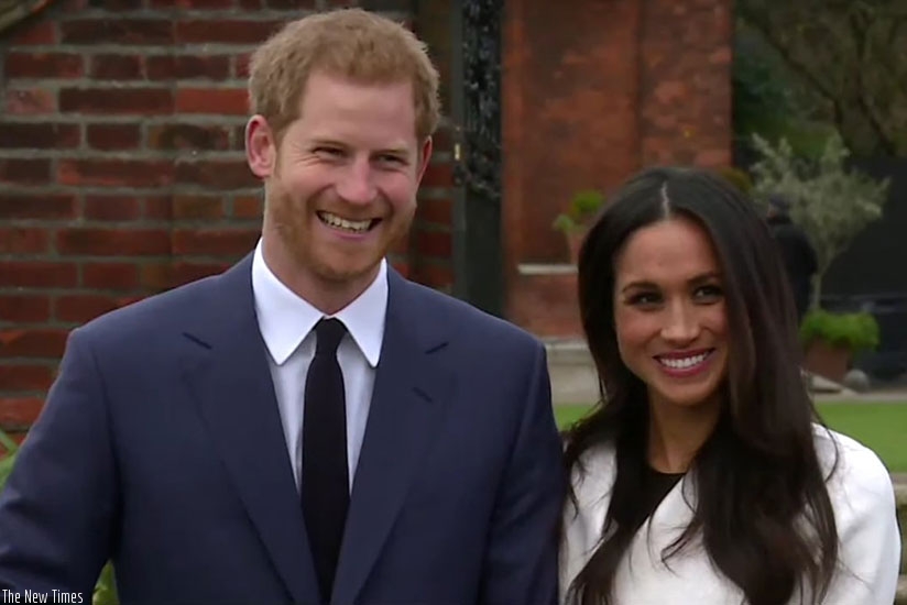 Prince Harry and Meghan Markle engagement was announced Monday. (Net photo)