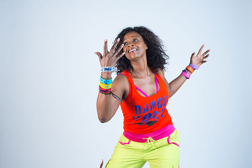 Dianne Schommer is a zumba instructor. (Courtesy photos)