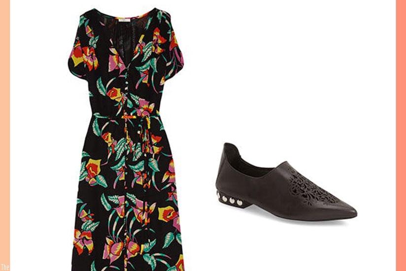Wearing loafers on denim jeans or a floral dress gives you a sophisticated look. Net photos
