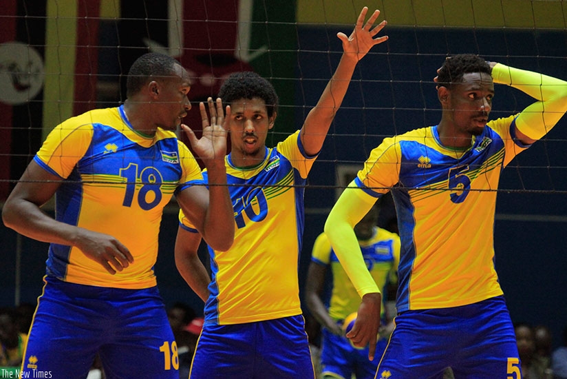 Sibomana, Mahoro and Mutabazi who feature for national team, benefited from youth training camps. Sam Ngendahimana.