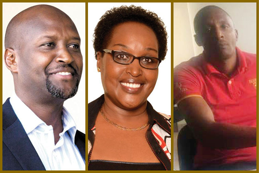 L-R: Nzamwita,Rwemalika and Rurangirwa File