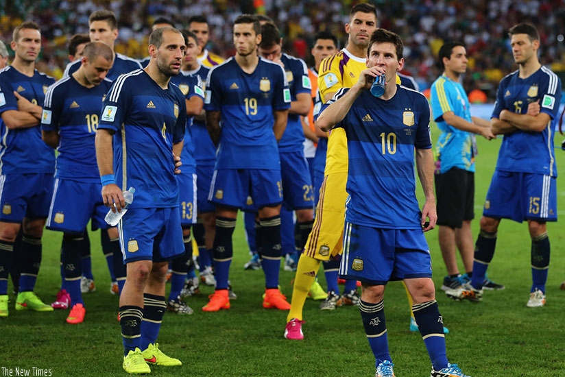 Lionel Messi and Argentina went down to an extra-time goal against Germany in the showpiece match at the Maracana in 2014. (Net photo)